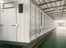Full automatic one drag two plane mask production line